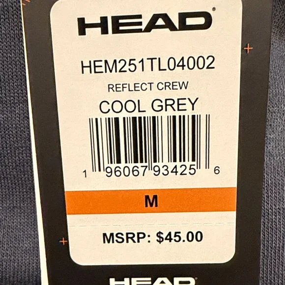 HEAD Men's Dark Blue Long Sleeve Tee - Picture 9 of 9